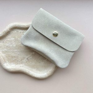 Portemonnee | Beige Suède